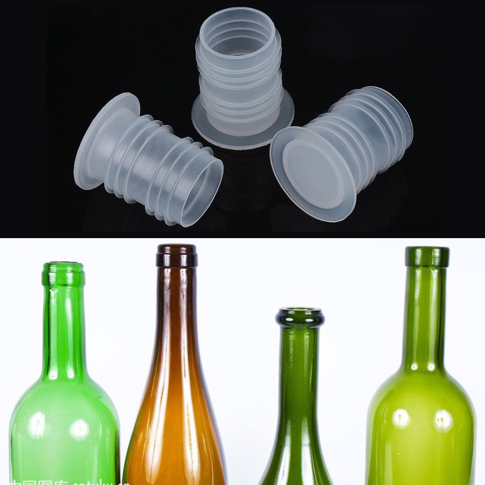 Bottle Stopper Set - 10 قطعة/المجموعة جديد الأبيض البلاستيك النبيذ