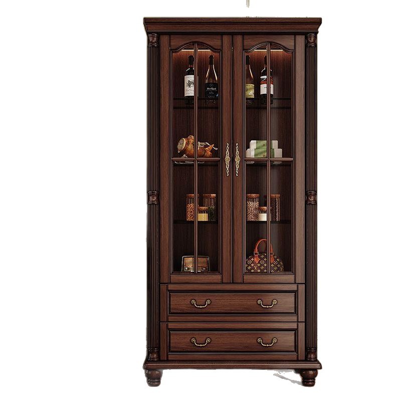 Wine & Beer Shop Photos - خزانة عرض زجاجية مدمجة عالية لغرفة