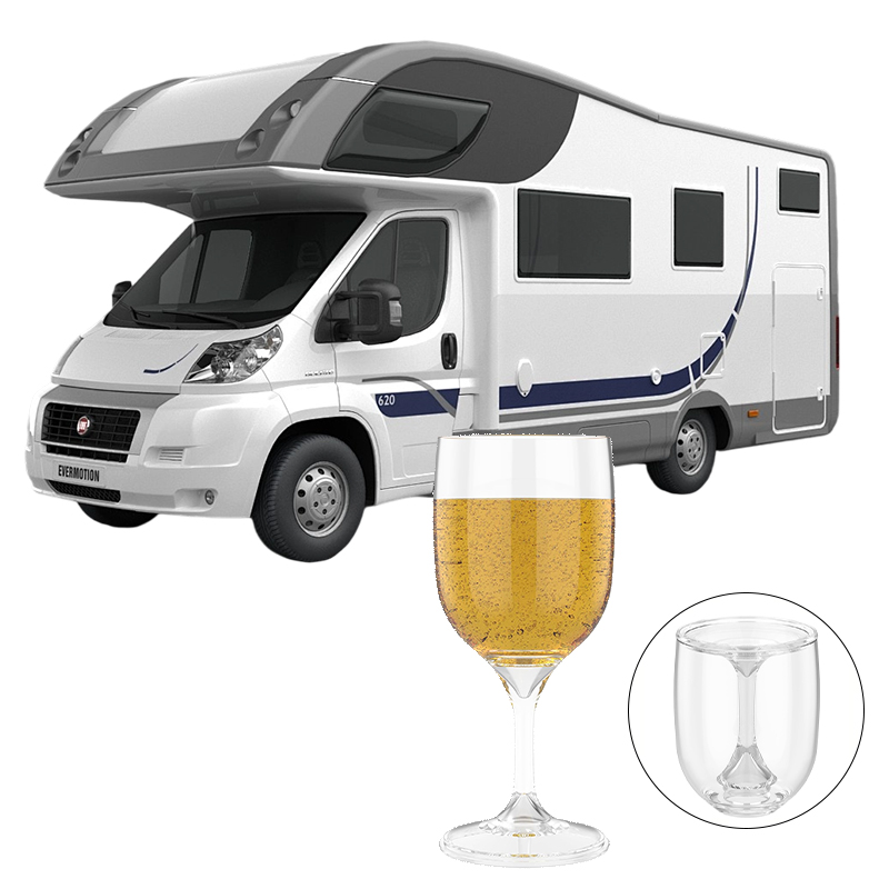 Wine & Beer Shop Photos - RV المحمولة كأس للنبيذ كأس قابل