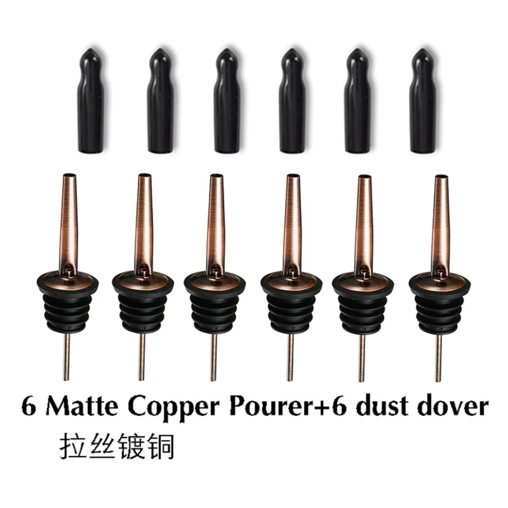 Bottle Stopper Set - 6 قطع من سدادات صب النبيذ
