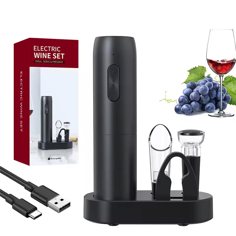 مجموعة فتاحة زجاجات النبيذ الك - مراجعة Bottle Stopper Set وسعره