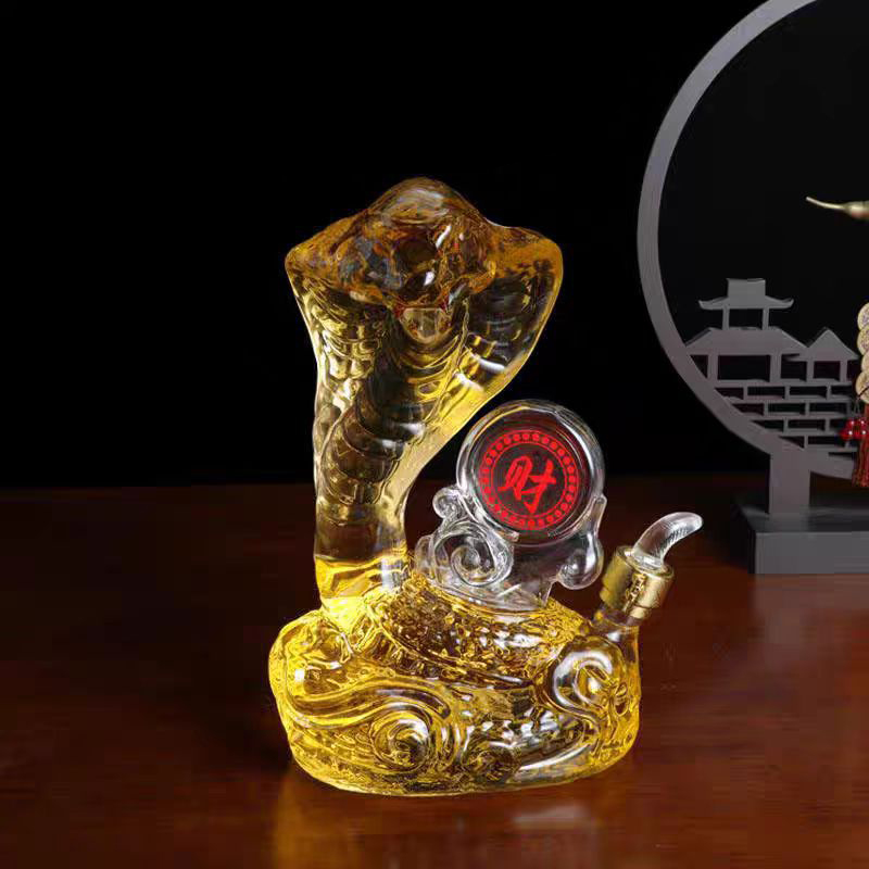 قارورة ويسكي على شكل ثعبان، زج - مراجعة Bottle Stopper Set وسعره