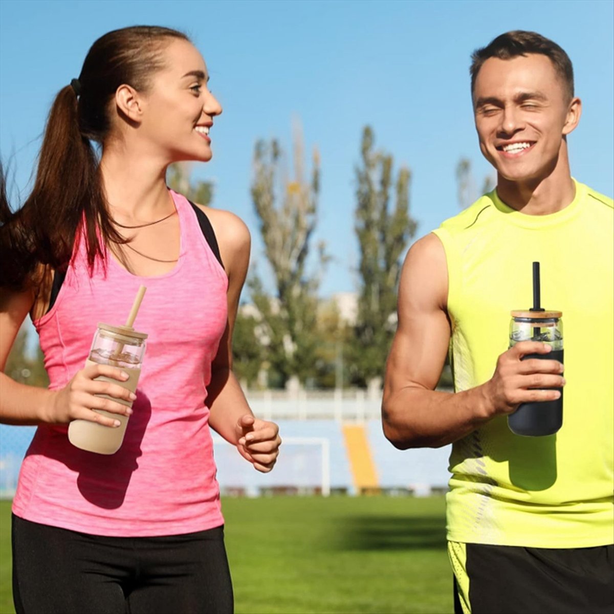 أكواب زجاجية سعة 2 لونًا سعة 2 - مراجعة Beer & Wine Jockey Plaza Shopping وسعره
