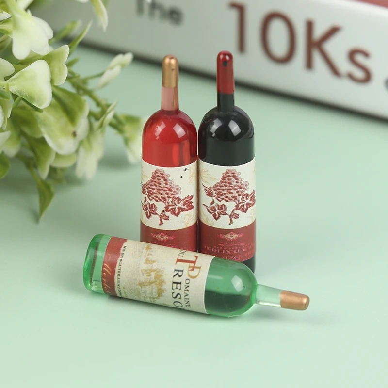 1 مجموعة 1/12 زجاجات نبيذ مصغر - مراجعة Taste Wine Beer Kitchen وسعره